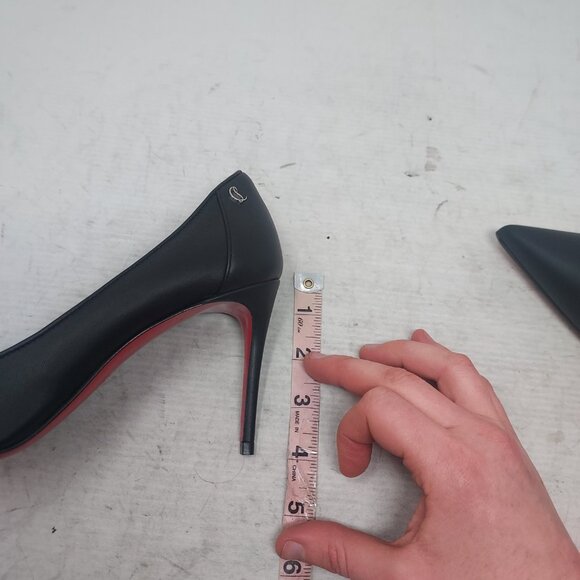 CHRISTIAN LOUBOUTIN Sporty Kate Black Pump Heel Shoe - Picture 9 of 9